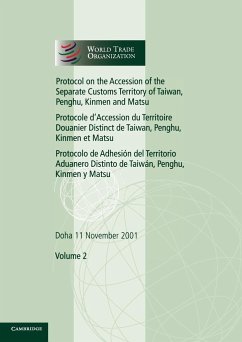 Protocol on the Accession of the Separate Customs Territory of Taiwan, Penghu, Kinmen and Matsu to the Marrakesh Agreement Establishing the World Trade Organization - World Trade Organization