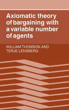 Axiomatic Theory of Bargaining with a Variable Number of Agents - Thomson, William; Lensberg, Terje