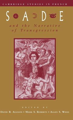 Sade and the Narrative of Transgression - Allison, Csf