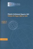 Dispute Settlement Reports 1997: Volume 3, Pages 1083-1578