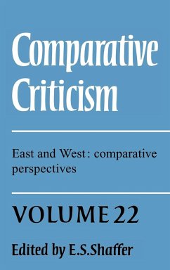 Comparative Criticism - Shaffer, E. S. (ed.)