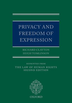Privacy and Freedom of Expression - Clayton Qc, Richard; Tomlinson Qc, Hugh