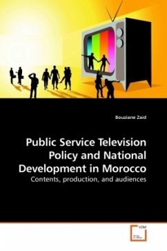 Cover Public Service Television Policy and National Development in Morocco