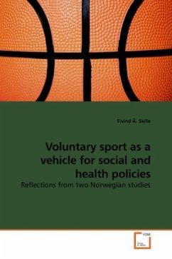 Voluntary sport as a vehicle for social and health policies - Skille, Eivind Å.
