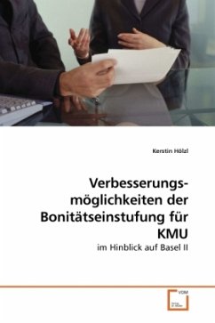 Cover Verbesserungs-möglichkeiten der Bonitätseinstufung für KMU