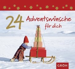Cover 24 Adventswünsche für dich, Spiralbuch