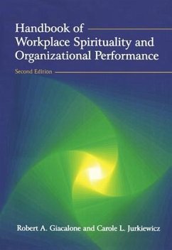 Handbook of Workplace Spirituality and Organizational Performance - Giacalone, Robert A; Jurkiewicz, Carole L