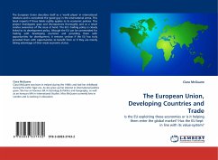 The European Union, Developing Countries and Trade - McGuane, Ciara