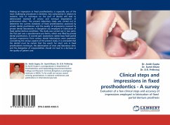 Clinical steps and impressions in fixed prosthodontics - A survey - Gupta, Anish;Khare, Sumit;Prithviraj, D. R.