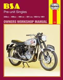 BSA Pre-unit Singles (54 - 61) Haynes Repair Manual - Haynes Publishing