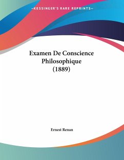 Examen De Conscience Philosophique (1889)