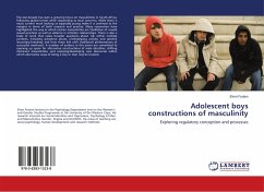 Adolescent boys constructions of masculinity