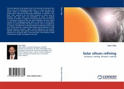 Solar silicon refining