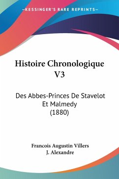 Histoire Chronologique V3 - Villers, Francois Augustin