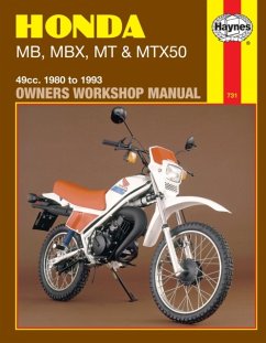 Honda MB, MBX, MT & MTX50 (80-93) Haynes Repair Manual - Haynes Publishing