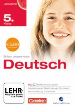 Cover Lernvitamin - Deutsch 5. Klasse für Realschule und Gymnasium
