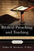 Biblical Preaching and Teaching Volume 2