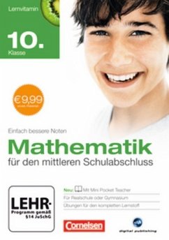 Cover Lernvitamin - Mathematik Abschlusstrainer 10.Klasse (für den mittleren Schulabschluss)