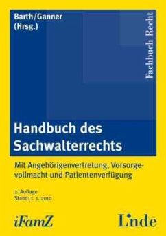 Cover Handbuch des Sachwalterrechts (f. Österreich)