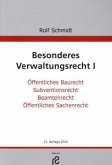 Besonderes Verwaltungsrecht I