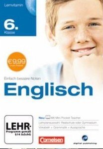 Cover Lernvitamin - Englisch 6. Klasse (mit Spracherkennung)