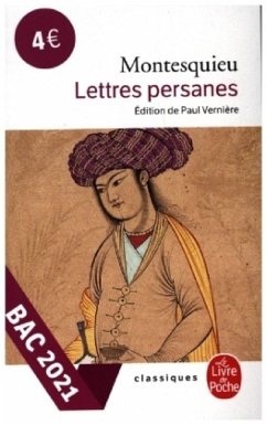Lettres Persanes - Montesquieu, Charles-Louis de