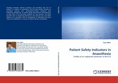 Patient Safety Indicators in Anaesthesia