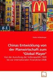 Chinas Entwicklung von der Planwirtschaft zum "Global Player"