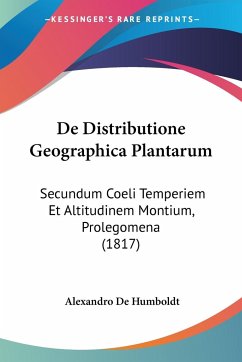 De Distributione Geographica Plantarum