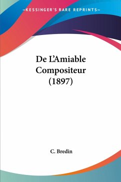 Cover De L'Amiable Compositeur (1897)