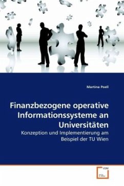 Finanzbezogene operative Informationssysteme an Universitäten - Poell, Martina