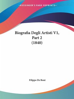 Biografia Degli Artisti V1, Part 2 (1840)