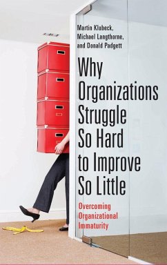 Why Organizations Struggle So Hard to Improve So Little - Klubeck, Martin; Langthorne, Michael; Padgett, Donald