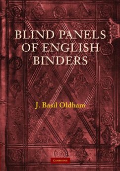 Cover Blind Panels of English Binders