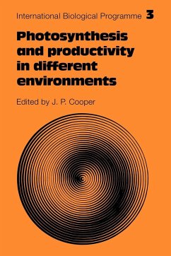 Photosynthesis and Productivity in Different Environments - Cooper, J. P.