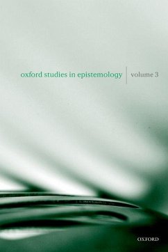 Oxford Studies in Epistemology