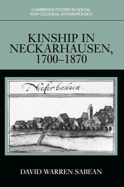 Cover Kinship in Neckarhausen, 1700-1870