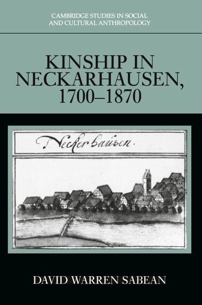 Kinship in Neckarhausen, 1700-1870