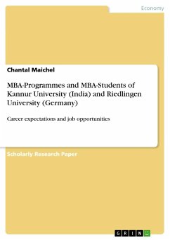 MBA-Programmes and MBA-Students of Kannur University (India) and Riedlingen University (Germany) - Maichel, Chantal
