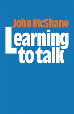 Learning to Talk - Mcshane, John; John, McShane