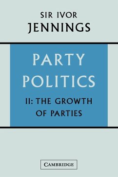 Party Politics - Jennings, Ivor; Ivor, Jennings