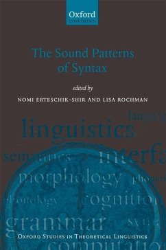 The Sound Patterns of Syntax - Erteschik-Shir, Nomi / Rochman, Lisa (Hrsg.)