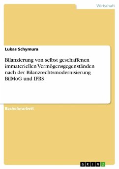 Bilanzierung von selbst geschaffenen immateriellen Vermögensgegenständen nach der Bilanzrechtsmodernisierung BilMoG und IFRS - Schymura, Lukas