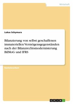 Bilanzierung von selbst geschaffenen immateriellen Vermögensgegenständen nach der Bilanzrechtsmodernisierung BilMoG und IFRS - Schymura, Lukas