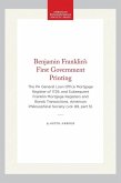 Benjamin Franklin's First Government Printing