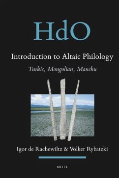 Introduction to Altaic Philology - de Rachewiltz, Igor; Rybatzki, Volker