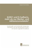 KLRG1 und E-Cadherin, mehr als nur Marker- und Adhäsionsmoleküle?