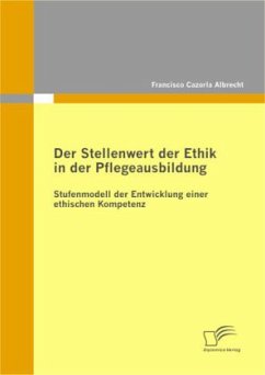Der Stellenwert der Ethik in der Pflegeausbildung: Stufenmodell der Entwicklung einer ethischen Kompetenz - Cazorla Albrecht, Francisco