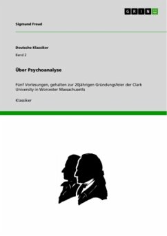 Über Psychoanalyse - Freud, Sigmund