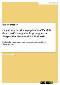 Gestaltung des demographischen Wandels durch tarifvertragliche Regelungen am Beispiel der Eisen- und Stahlindustrie - Pollmeyer, Nils